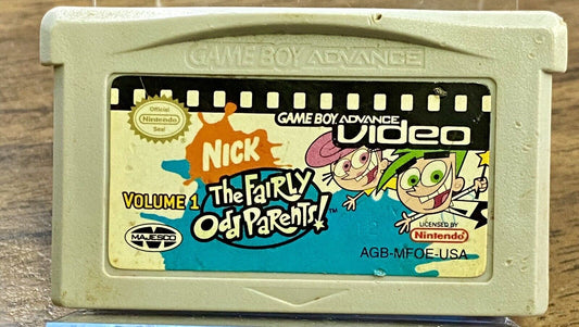 The Fairly Odd Parents Volume 1 Gameboy Advance Video