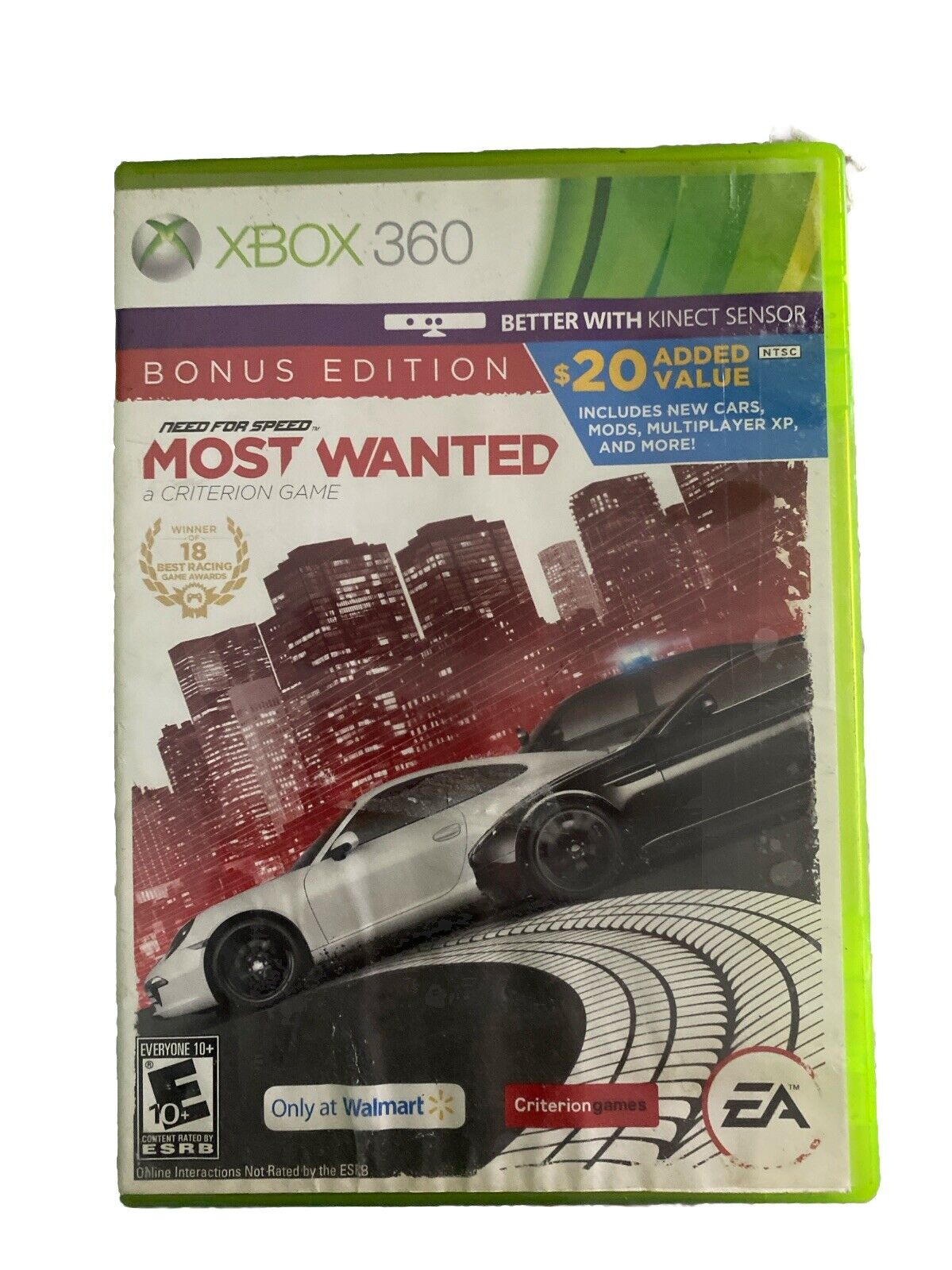 Need For Speed Most Wanted 2012 Platinum Hits-Xbox 360