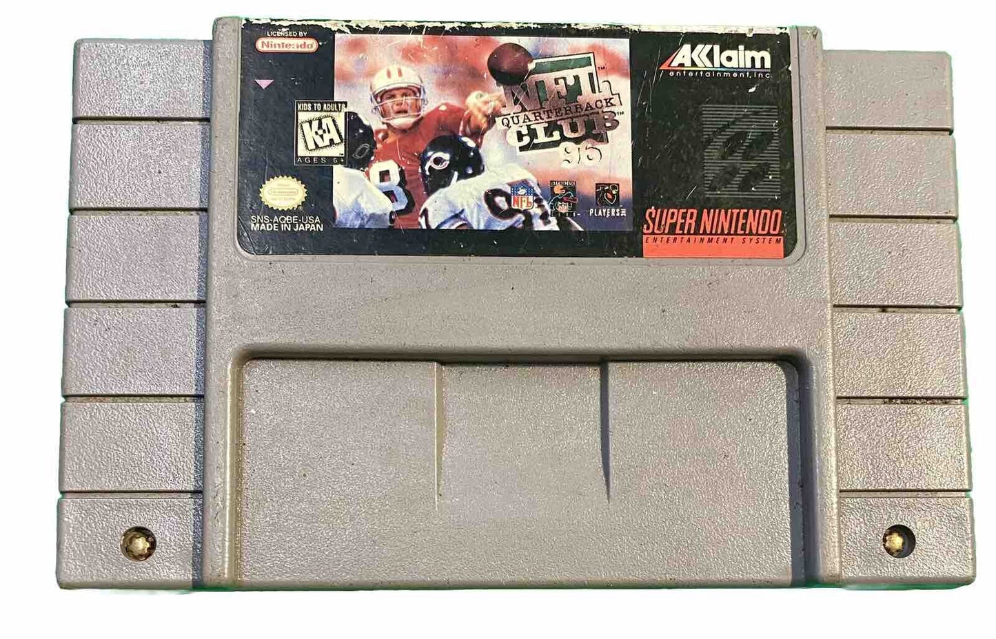 NFL Quarterback Club '96 - Super Nintendo