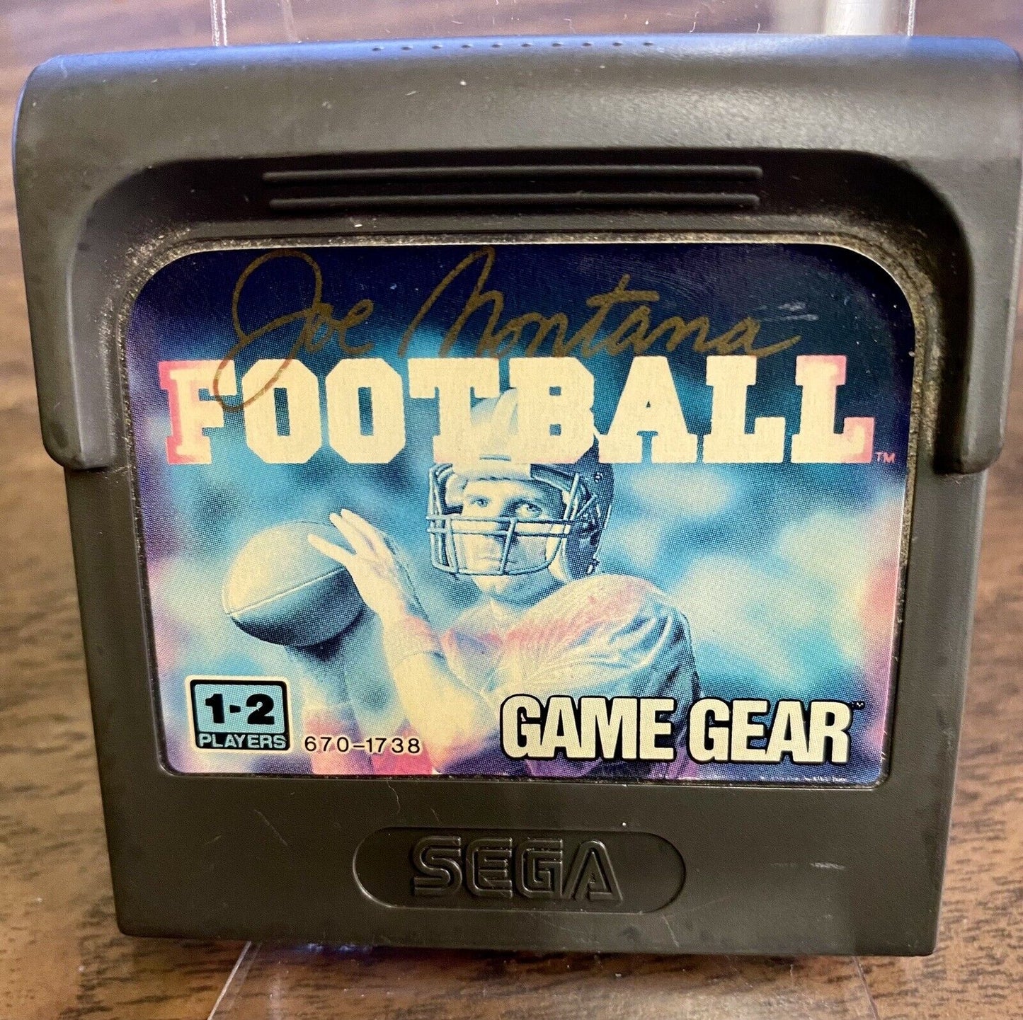 Joe Montana's Football-Game Gear