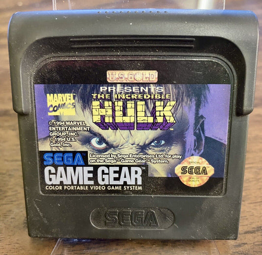 U.S Gold Presents The Incredible Hulk-Game Gear