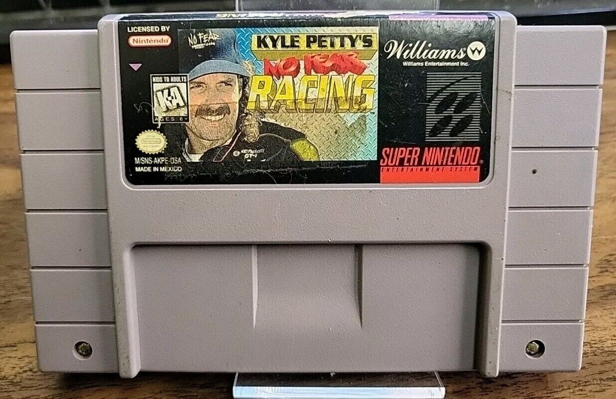 Kyle Pettys No Fear Racing-Super Nintendo