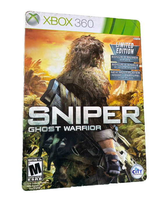 Sniper Ghost Warrior Steelbook Edition-Xbox 360