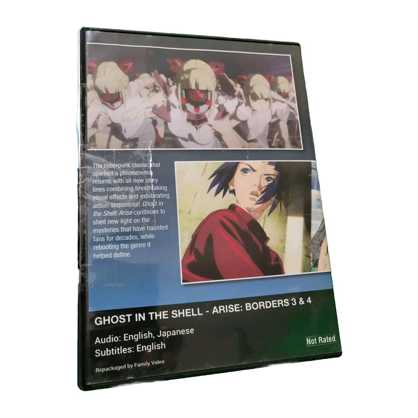 Ghost In The Shell Arise Borders Parts 3 & 4 DVD