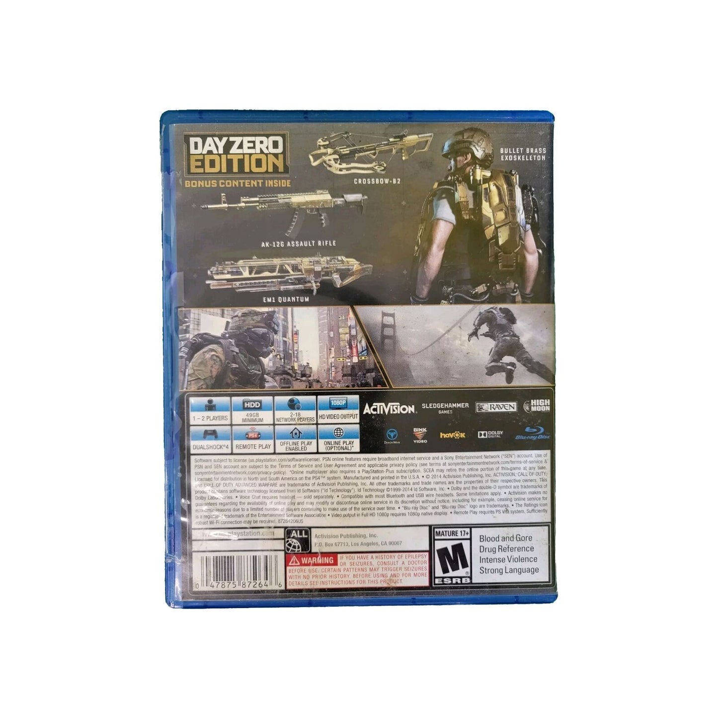 Call Of Duty Advanced Warfare-PS4