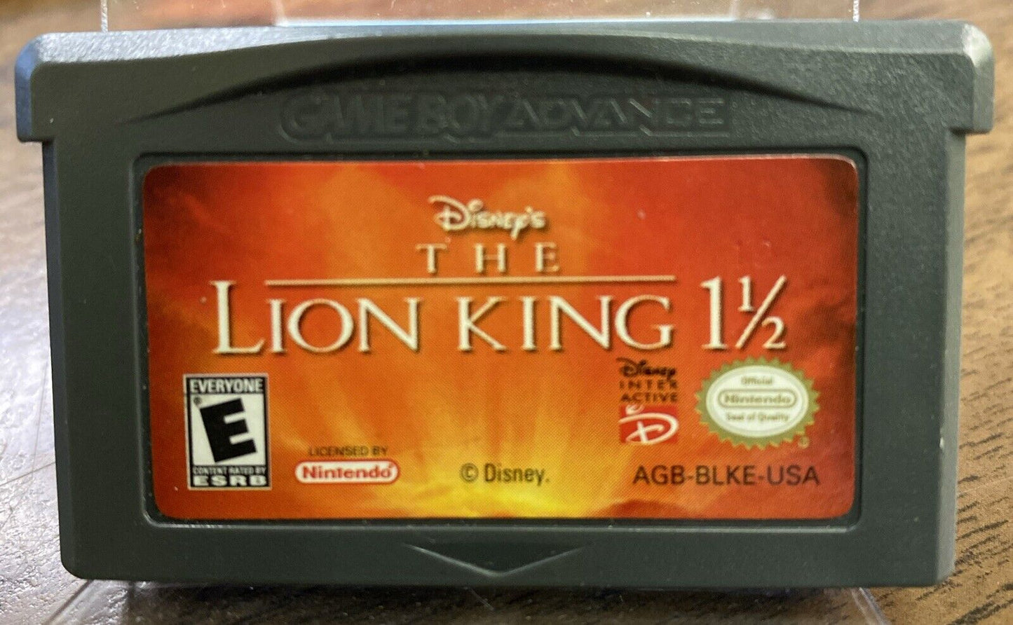 Lion King 1 1/2 Gameboy Advance