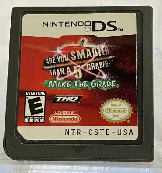 Are You Smarter Than A 5th Grader Make The Grade Nintendo DS