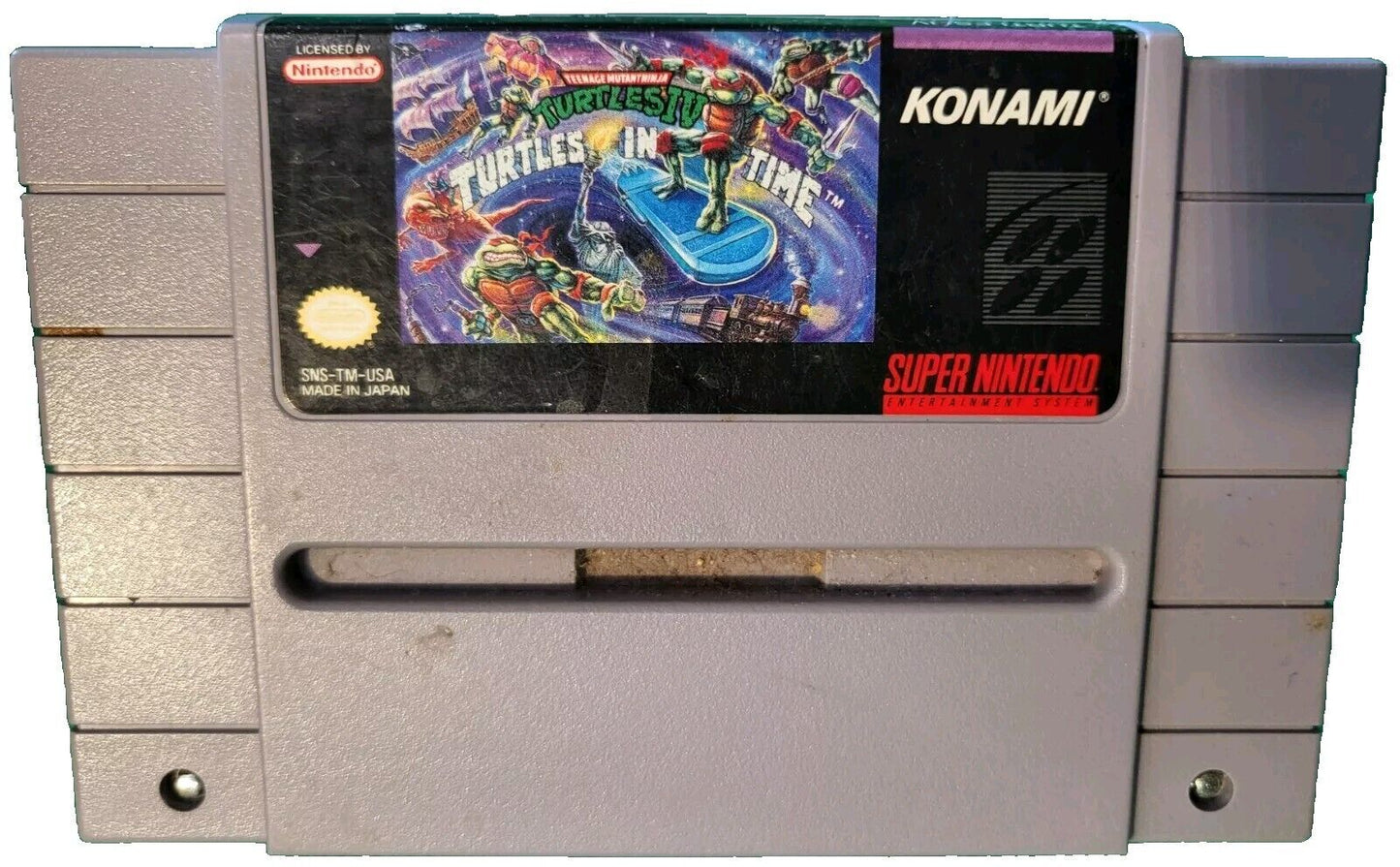 Teenage Mutant Ninja Turtles IV Turtles In Time- Super Nintendo