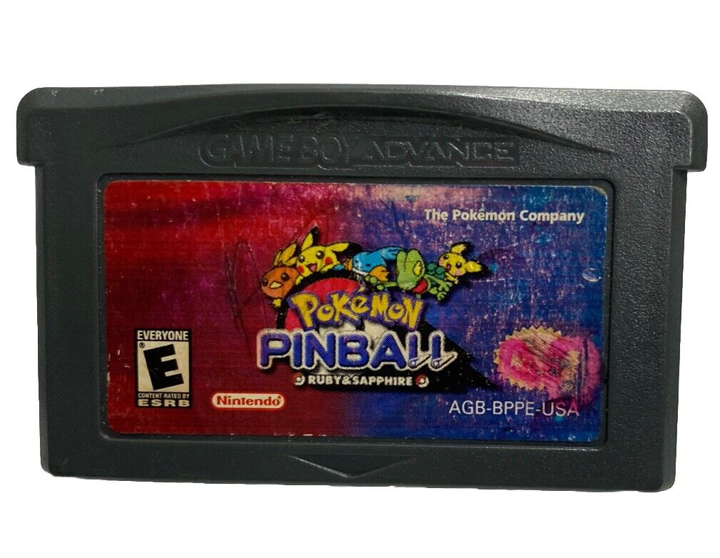 Pokemon Pinball Ruby & Sapphire-Gameboy Advance