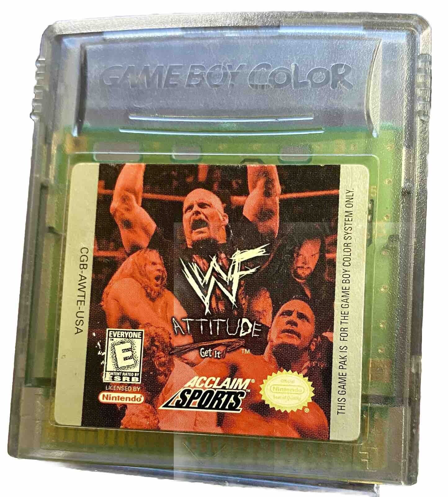 WWF Attitude-Gameboy Color