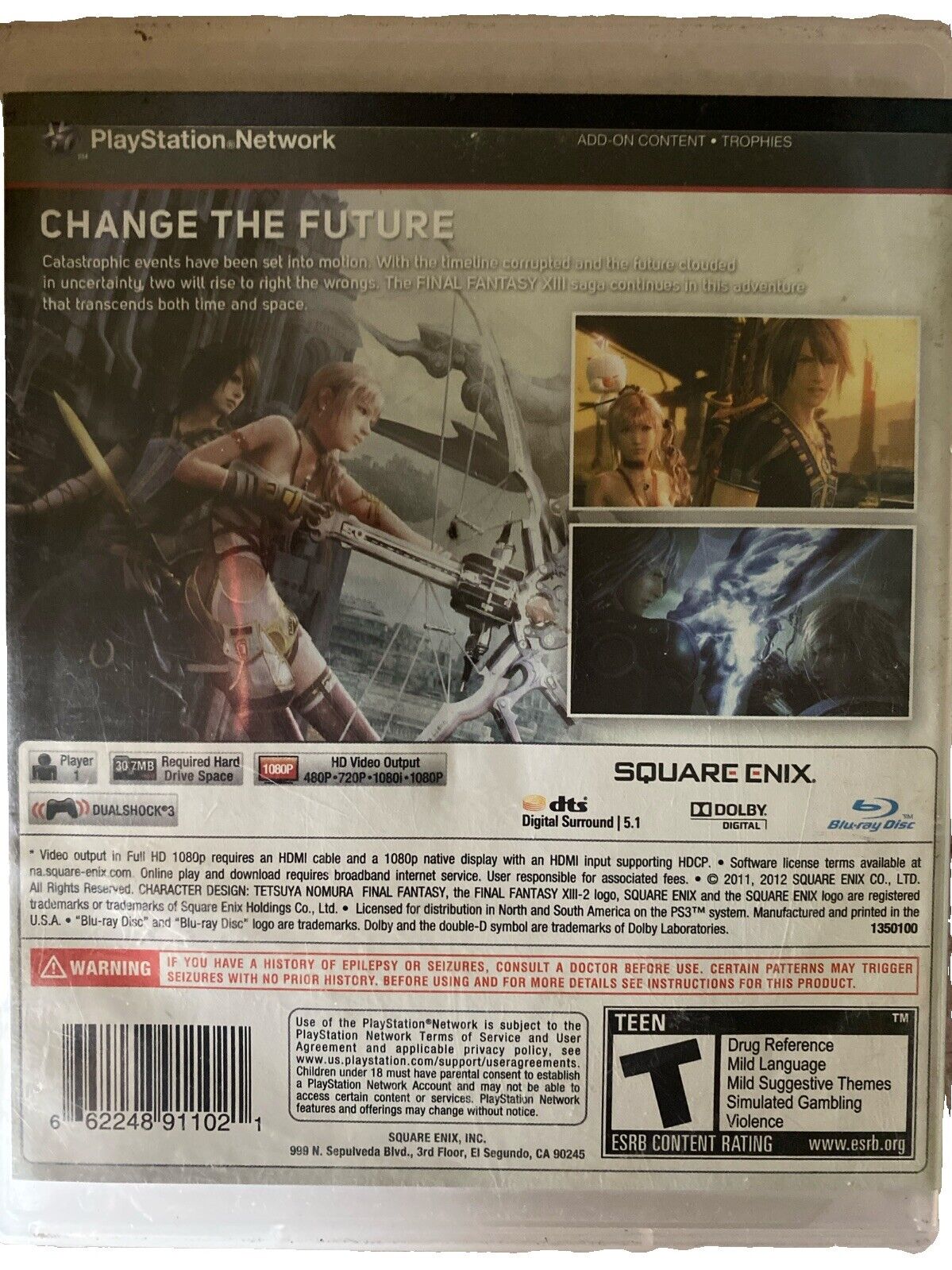 Final Fantasy XIII-2-PS3