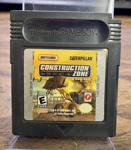 Matchbox Caterpillar Construction Zone-Gameboy Color