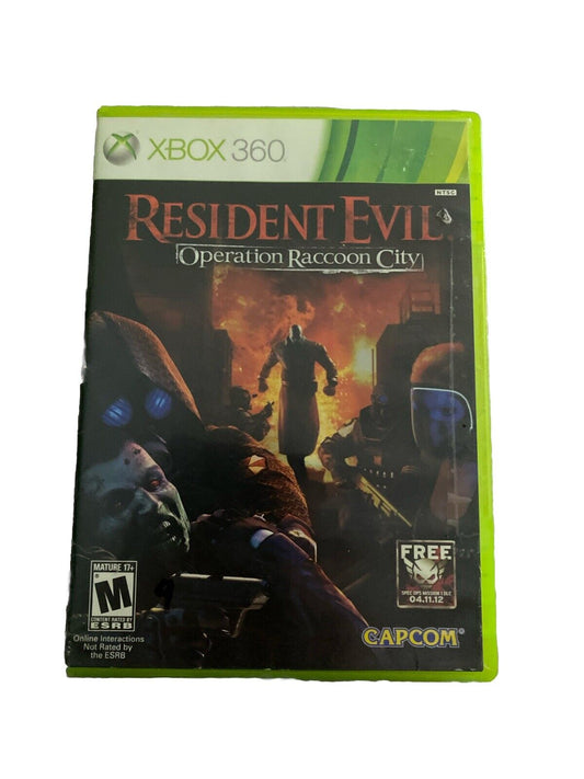 Resident Evil Operation Raccoon City-Xbox 360