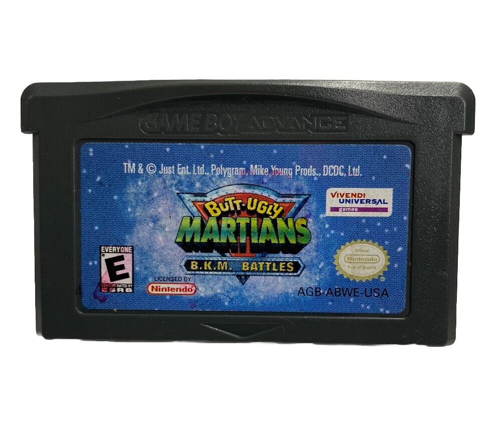 Butt Ugly Martians BKM Battles-Gameboy Advance