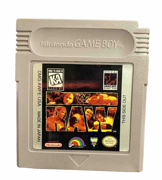 WWF World Wrestling Federation Raw-Gameboy