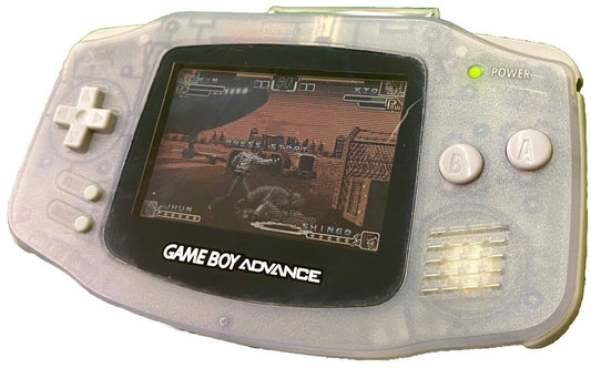 Nintendo Game Boy Advance Console Clear Glacier Tested Ships Fast USA Seller!