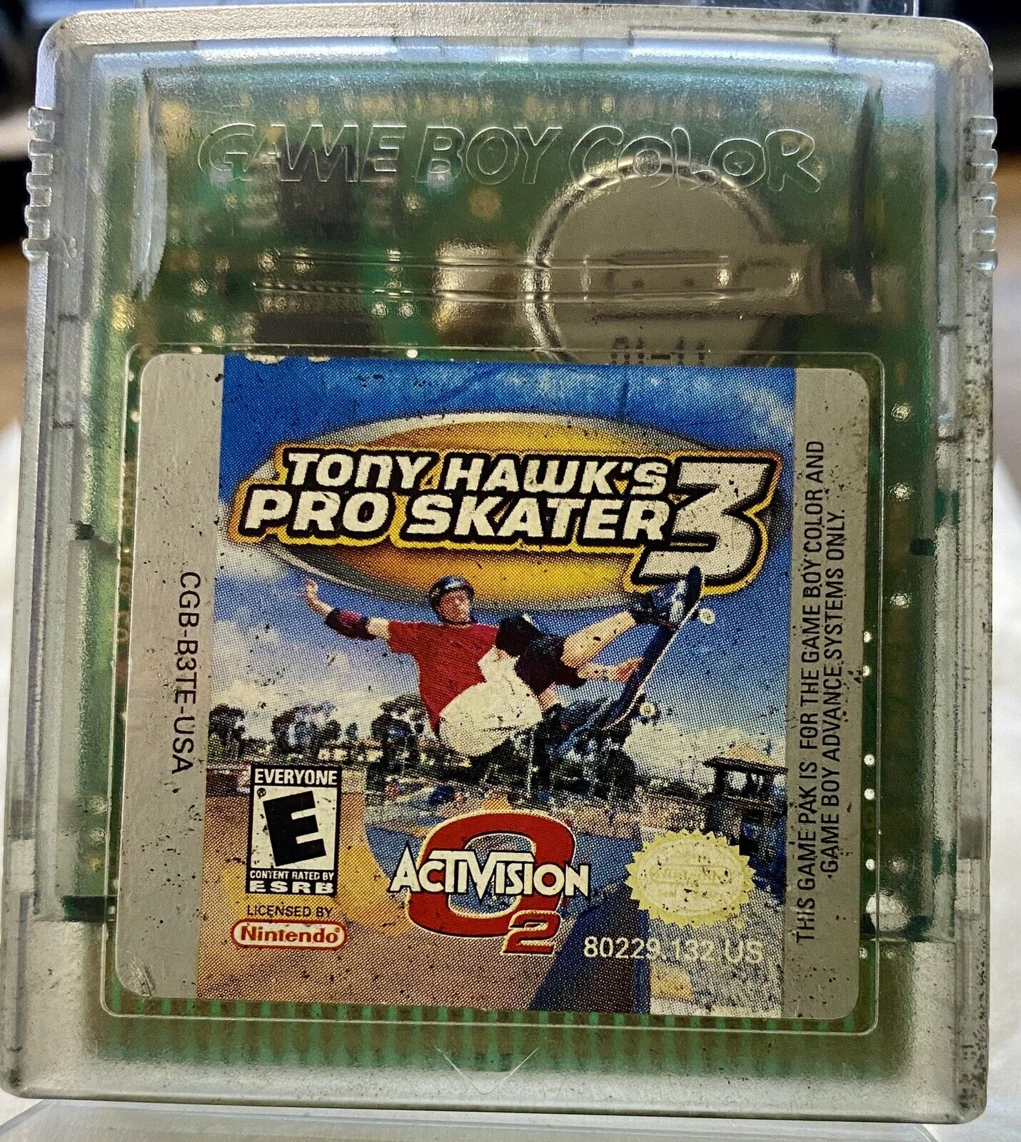 Tony Hawks Pro Skater 3 Nintendo Gameboy Color