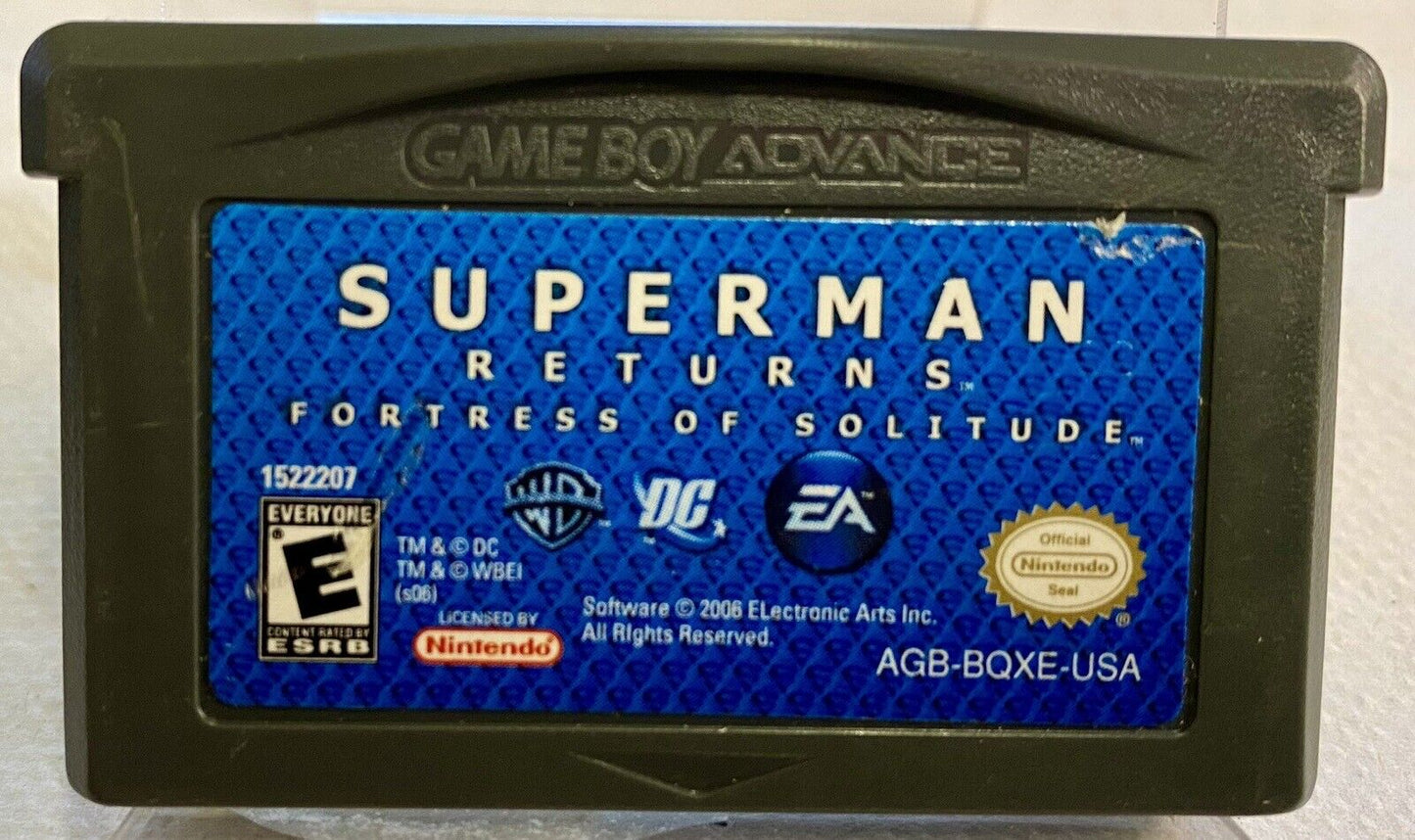 Superman Returns Fortress of Solitude Gameboy Advance