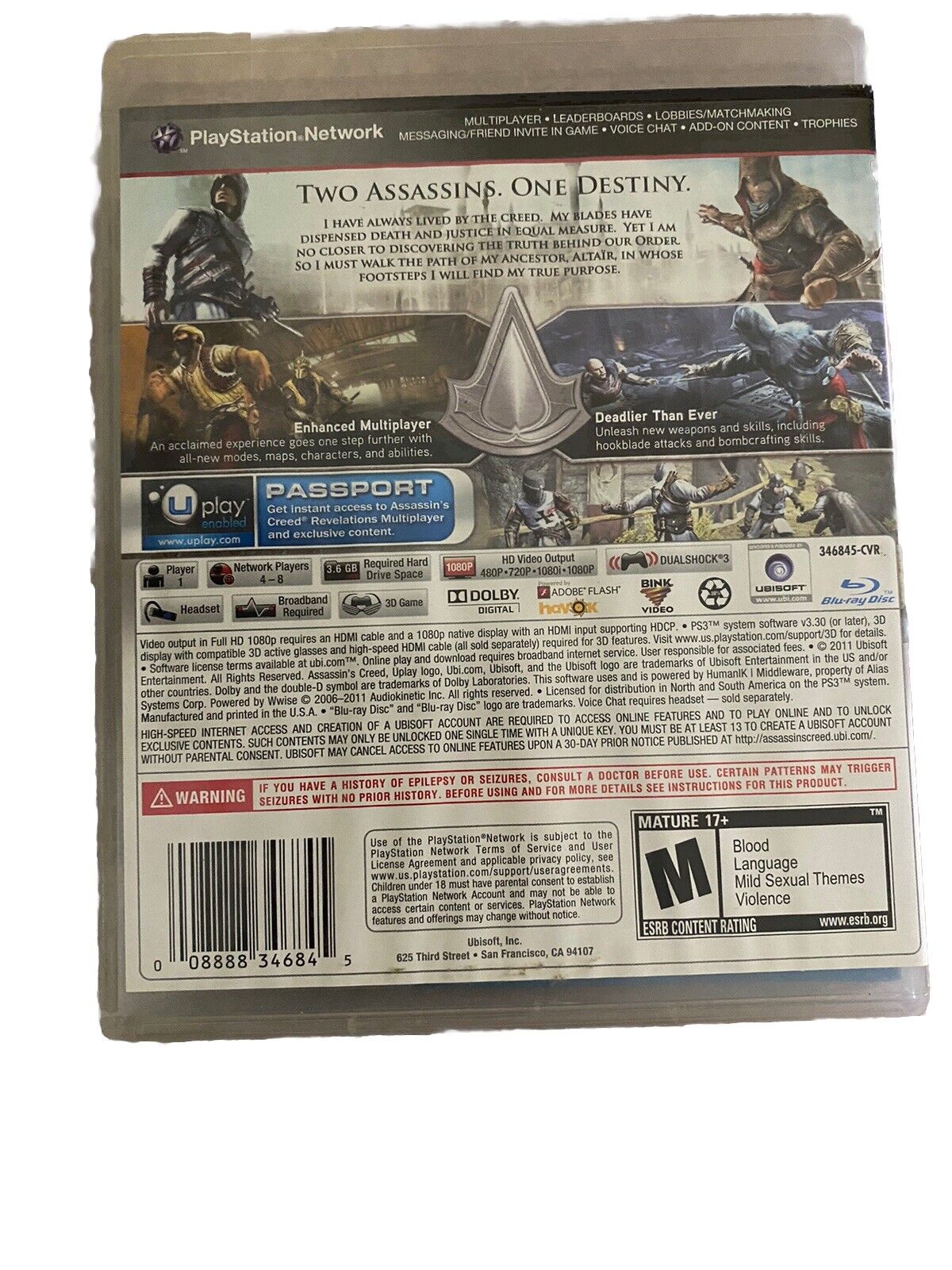 Assassins Creed Revelations Signature Edition-PS3