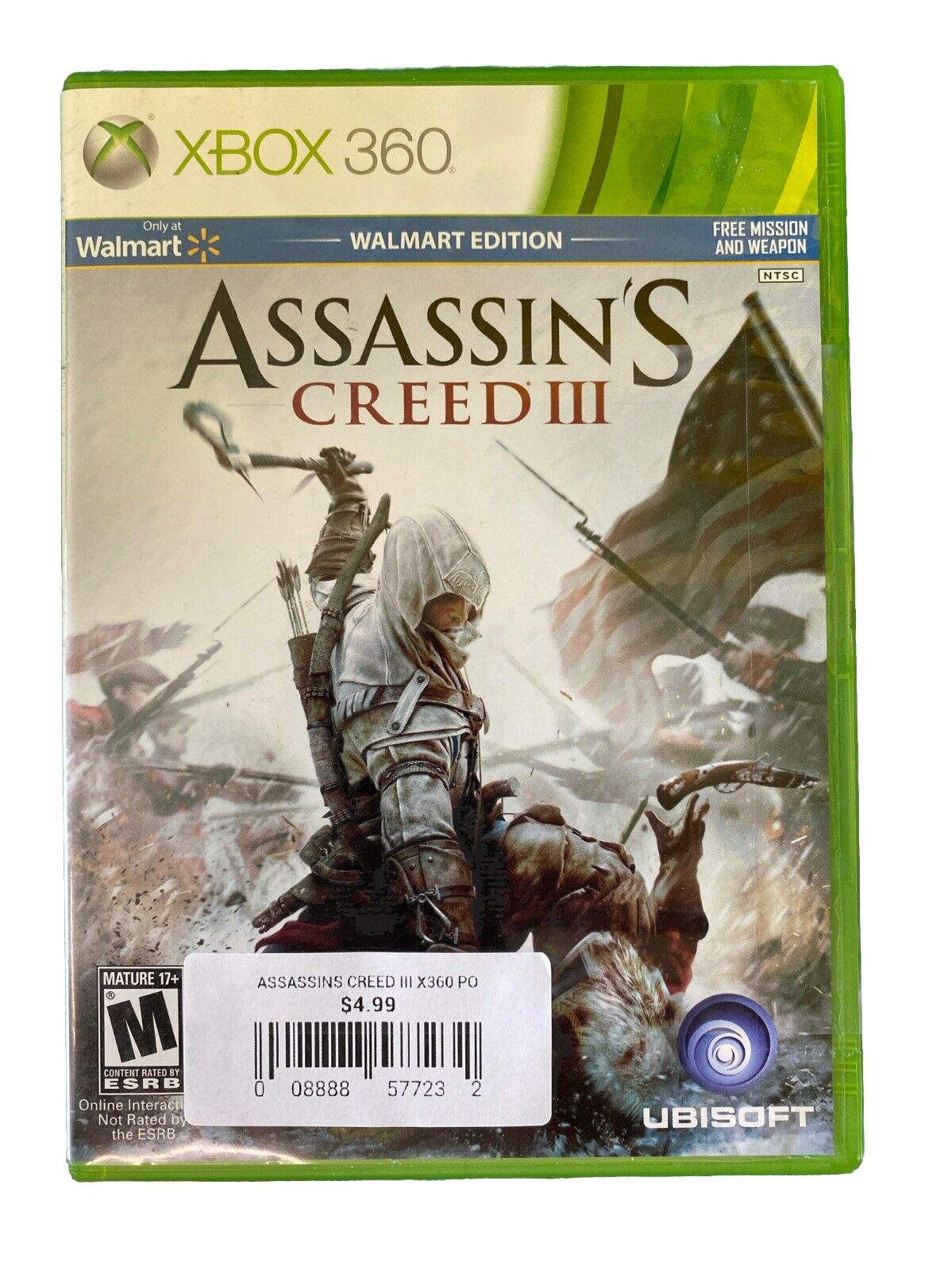 Assassins Creed III Walmart Edition -Xbox 360