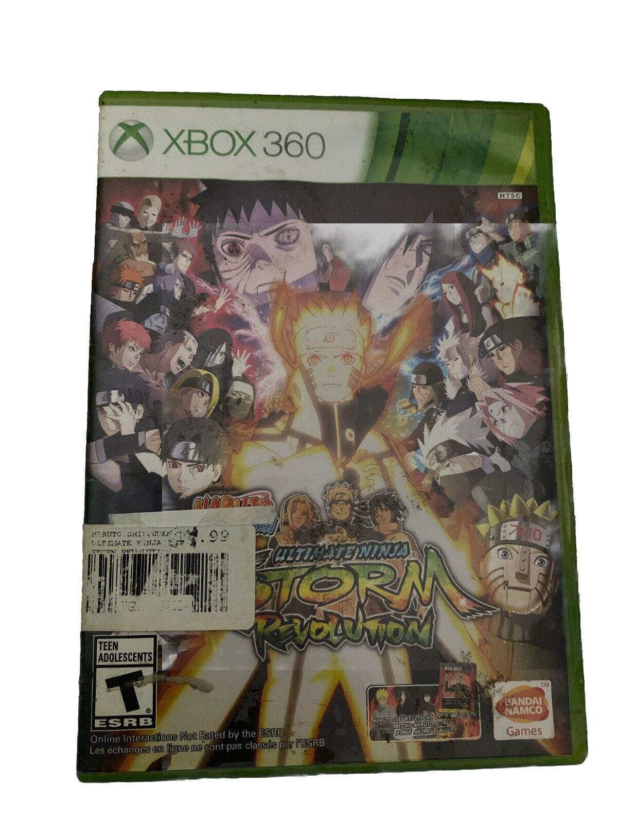 Naruto Shippuden Ultimate Ninja Storm Revolution-Xbox 360