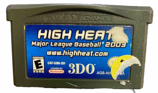 High Heat Major League Baseball 2003-Gameboy Advance