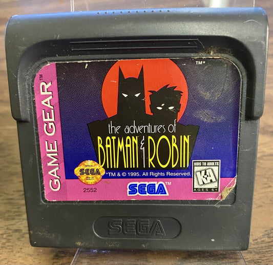 The Adventures Of Batman & Robin-Game Gear