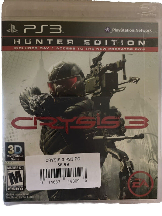 Crysis 3 Hunter Edition-PS3