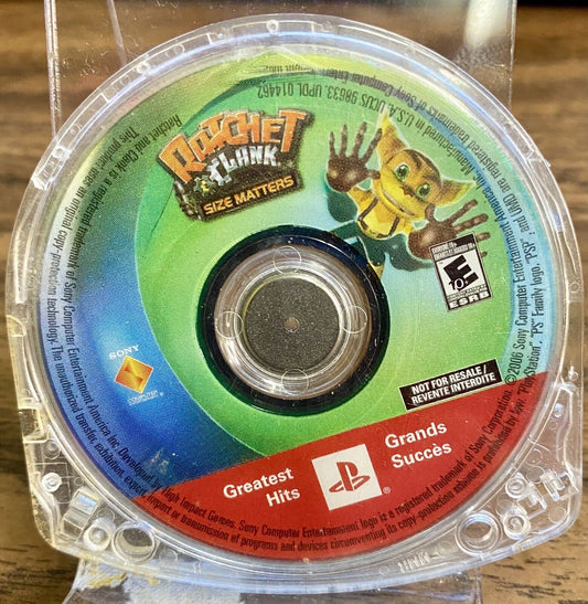 Ratchet & Clank Size Matters PSP