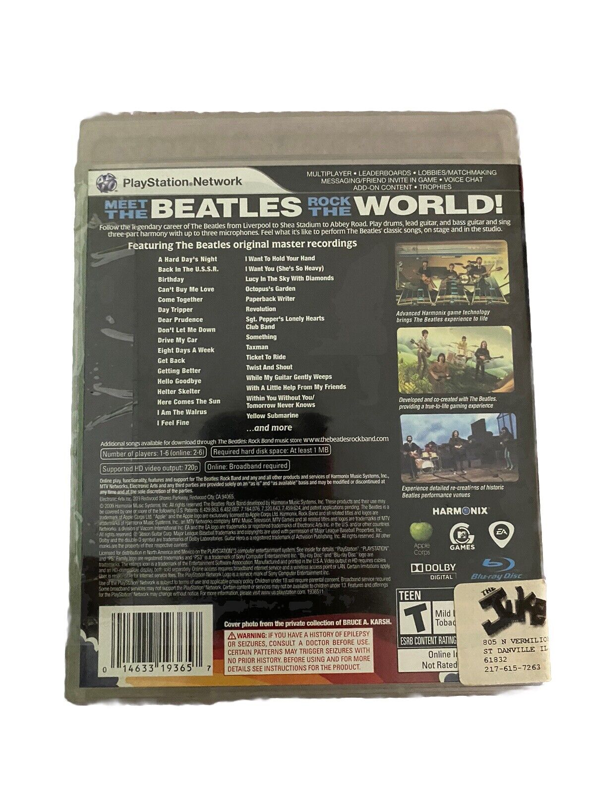 The Beatles Rockband-PS3