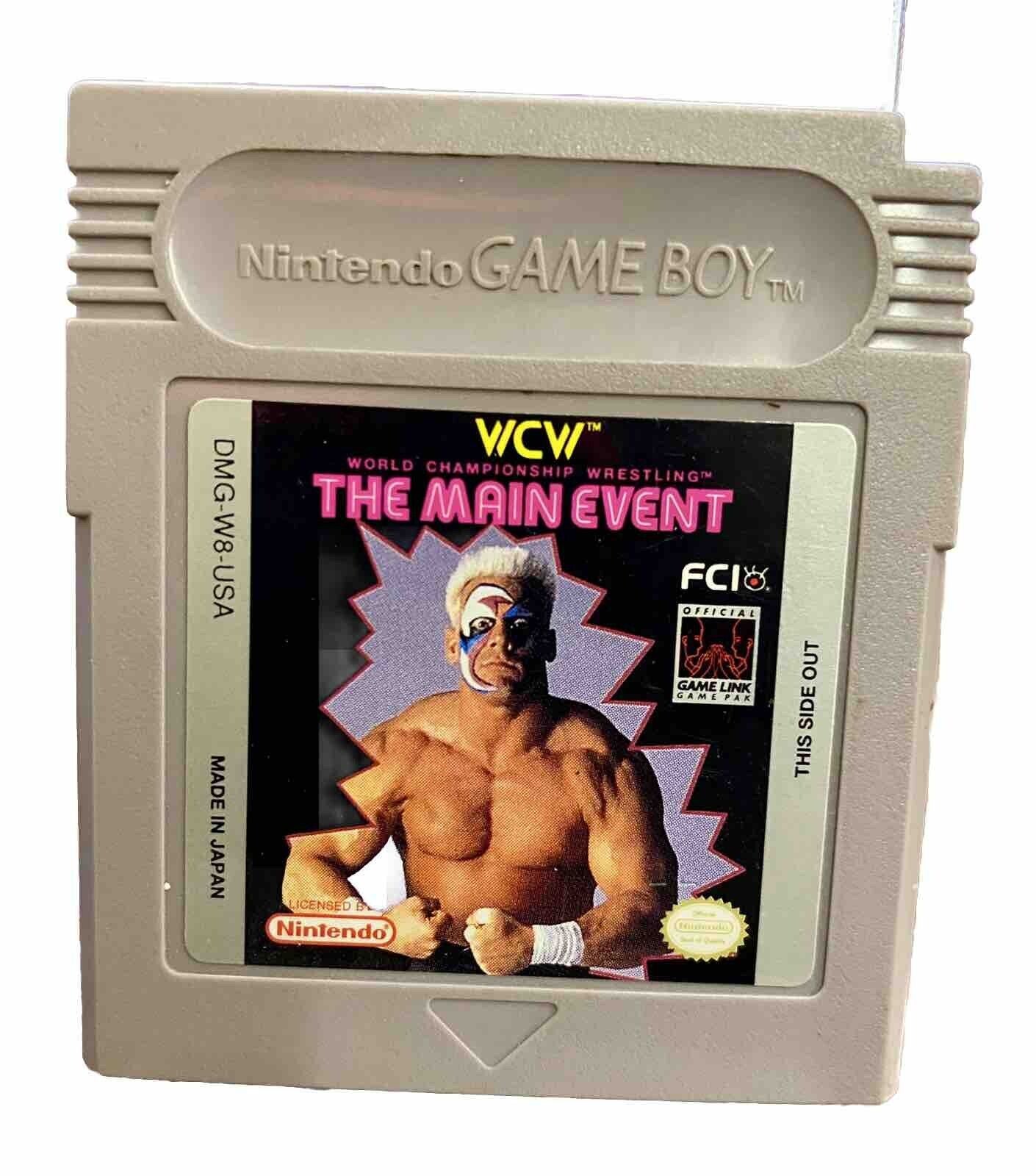 WCW World Championship Wresting The Main Event-Gameboy