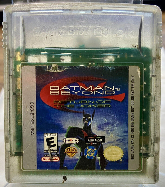 Batman Beyond Return of the Joker Nintendo Gameboy Color