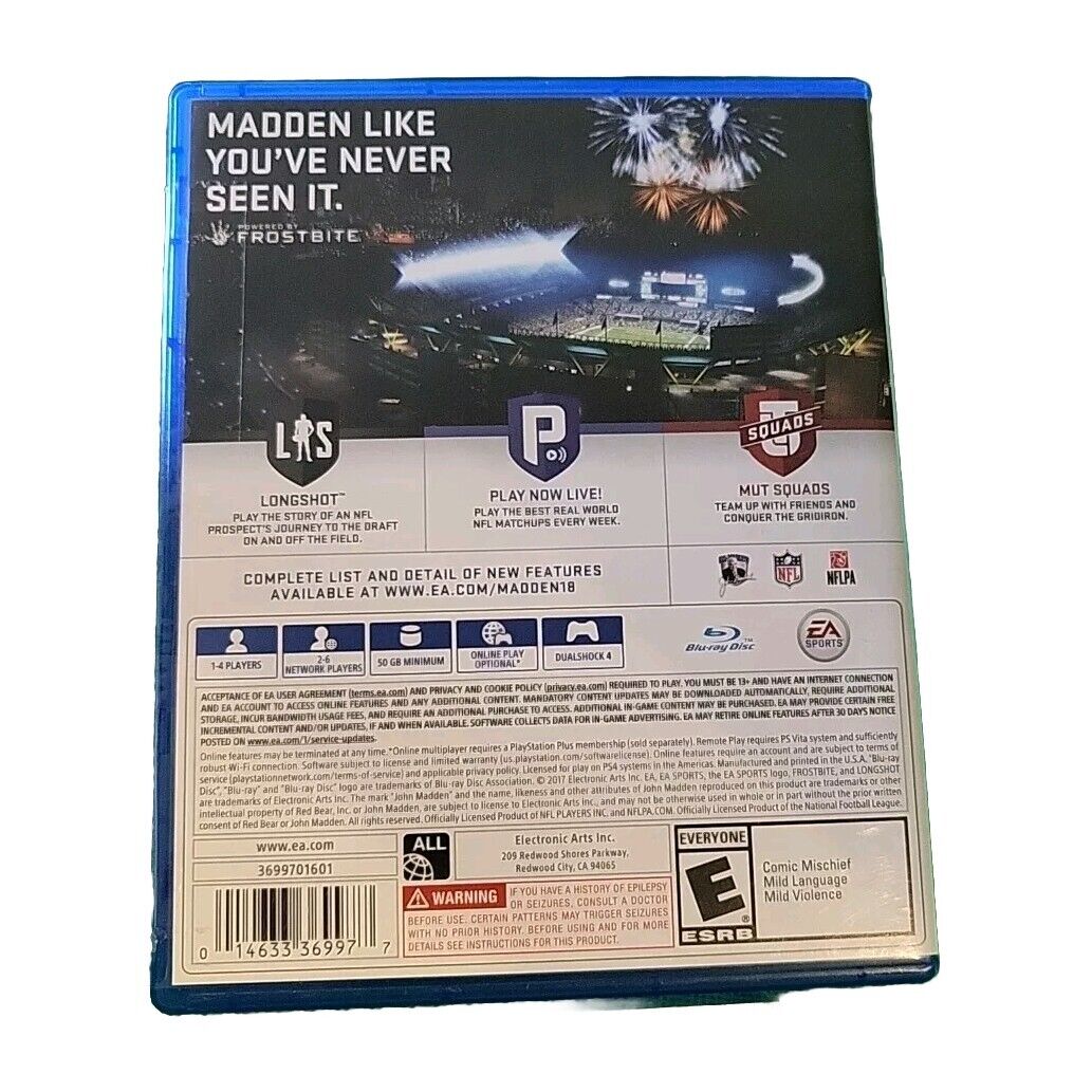 Madden 18-PS4