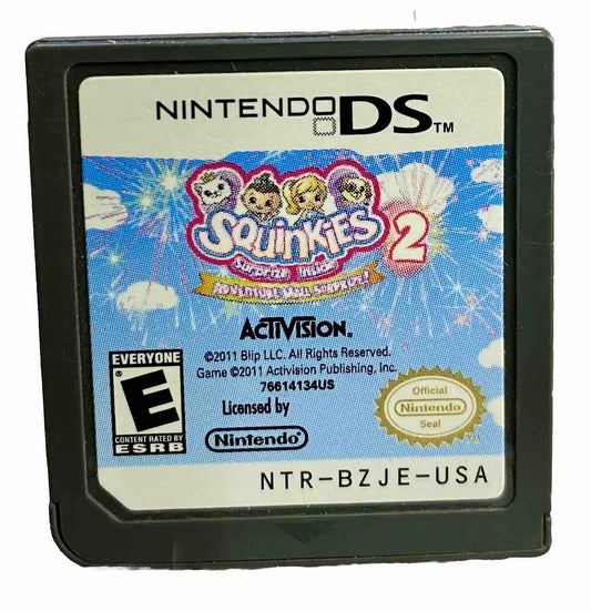 Squinkies 2 Surprise Inside Adventure Mall Surprise-Nintendo DS