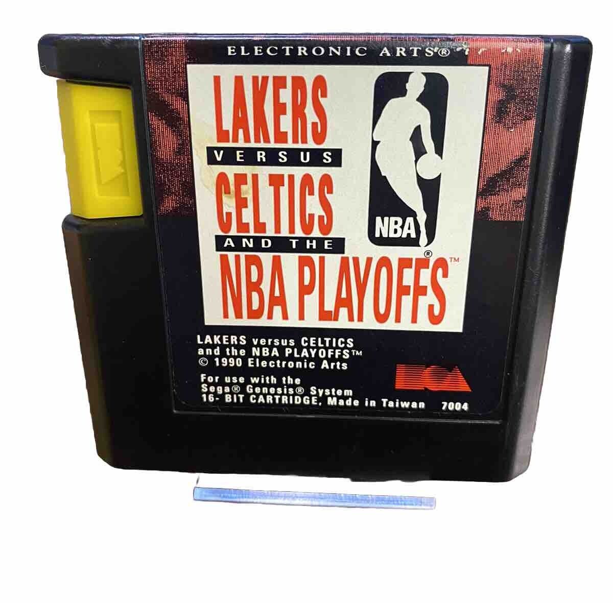 Lakers Versus Celtics and the NBA Playoffs - Sega Genesis