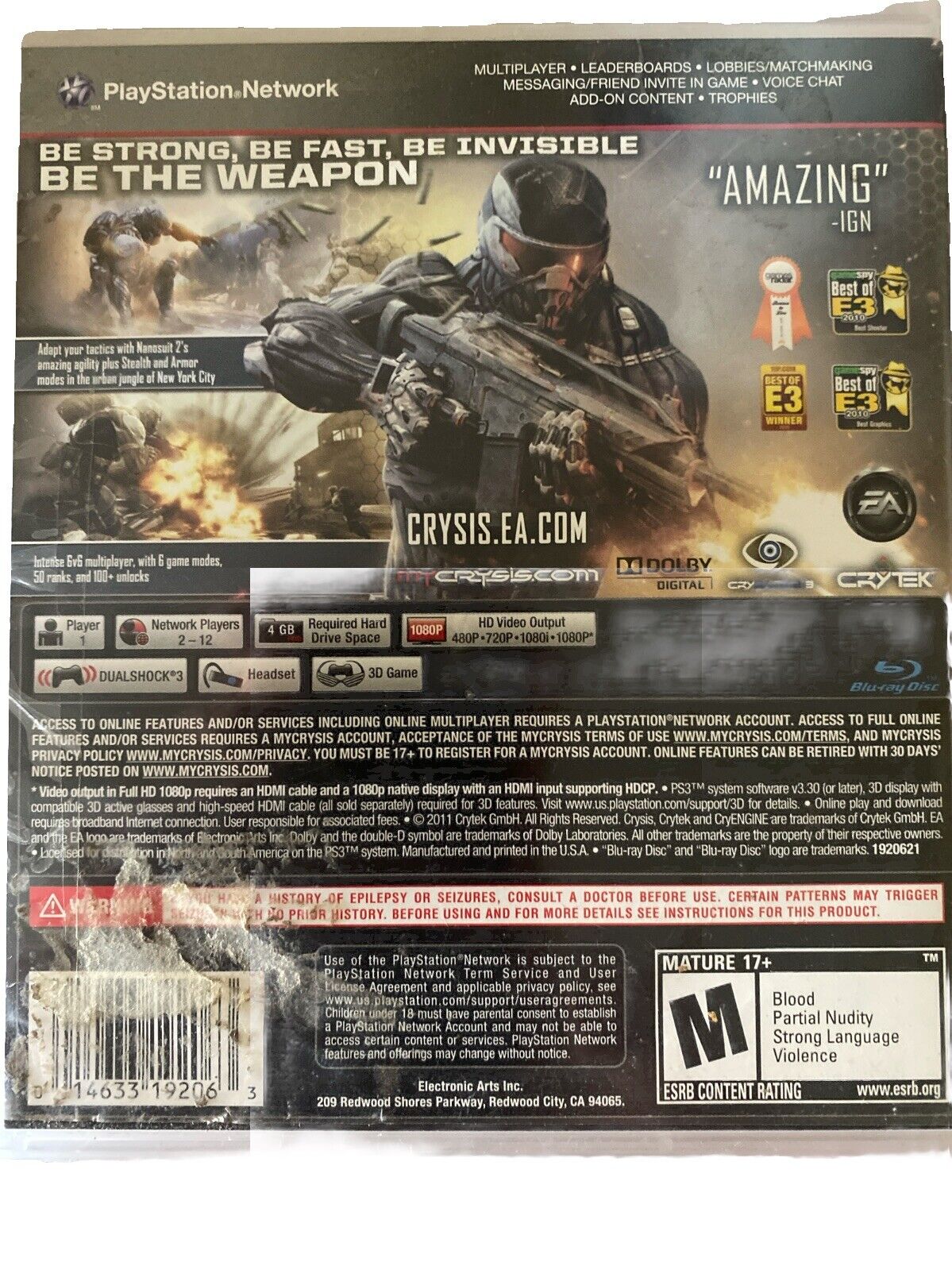 Crysis 2-PS3