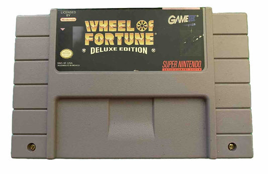 Wheel of Fortune Deluxe Edition - Super Nintendo