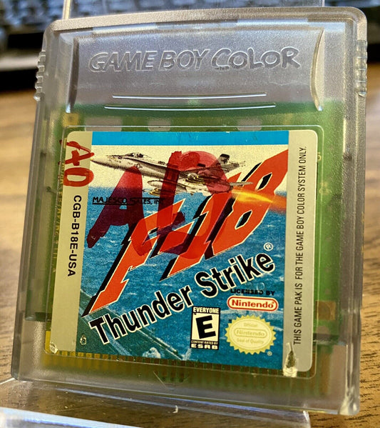 F18 Thunder Strike-Gameboy Color