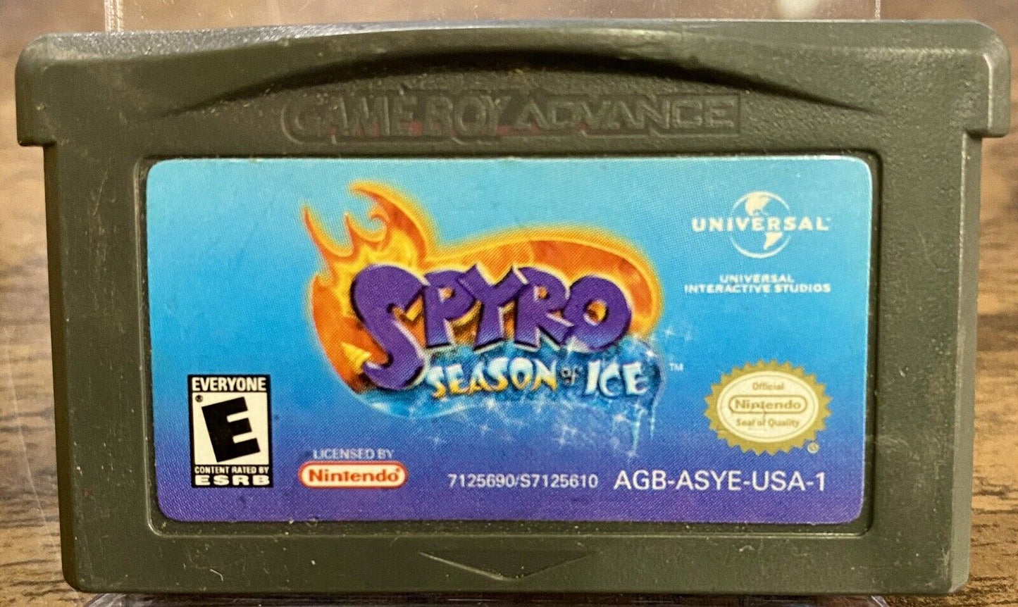 Spyro Season of Ice Gameboy Advance