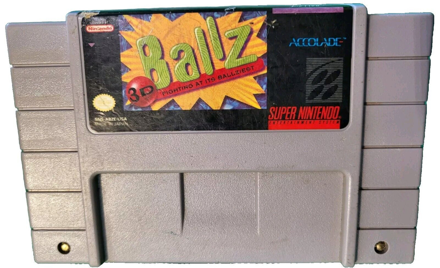 Ballz 3D-Super Nintendo