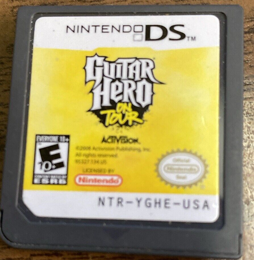 Guitar Hero on Tour nintendo DS