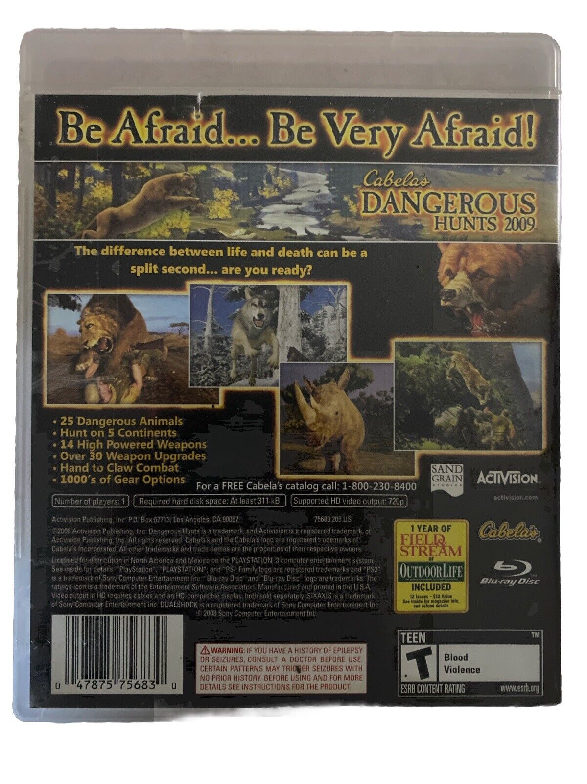 Cabelas Dangerous Hunts 2009