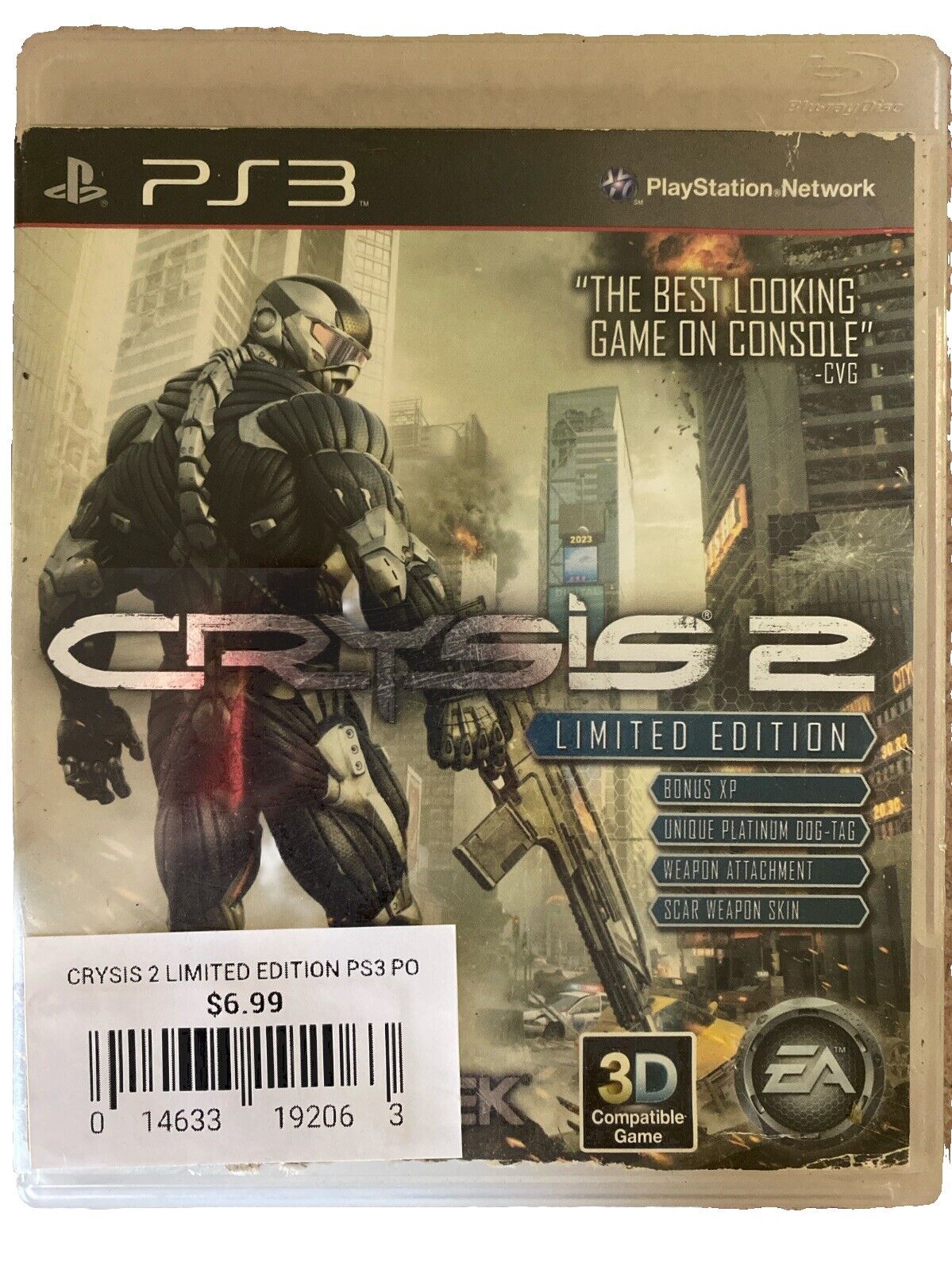 Crysis 2 Limited Edition-PS3