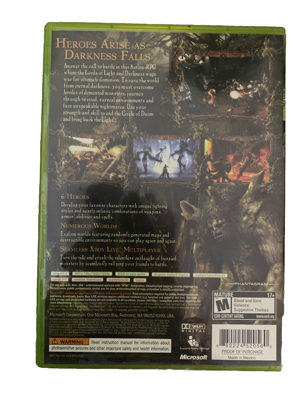 Kingdom Under Fire Circle Of Doom-Xbox 360