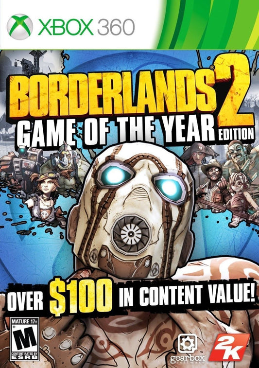 Borderlands 2 Game Of The Year Edition-Xbox 360