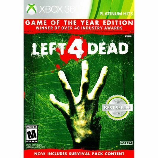 Left For Dead Game Of The Year Edition Alt Cover-Xbox 360